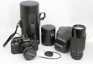 Miniature 10 : Canon AE-1 program + 2 objectifs